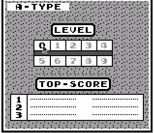 Jogando Tetris no Emulador