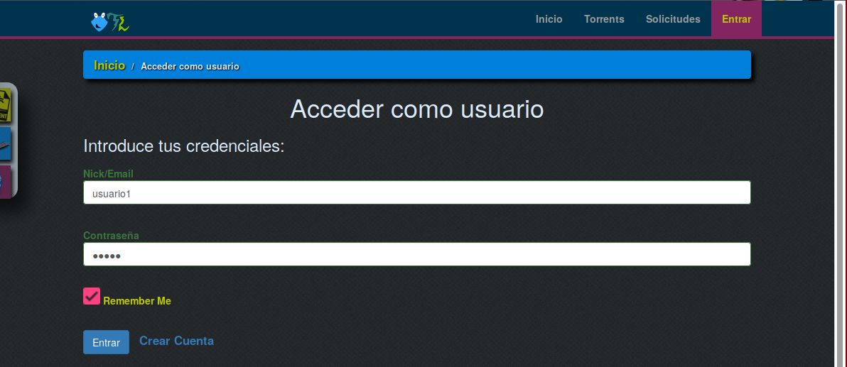 Imagen de la aplicación