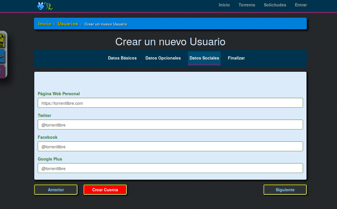Imagen de la aplicación