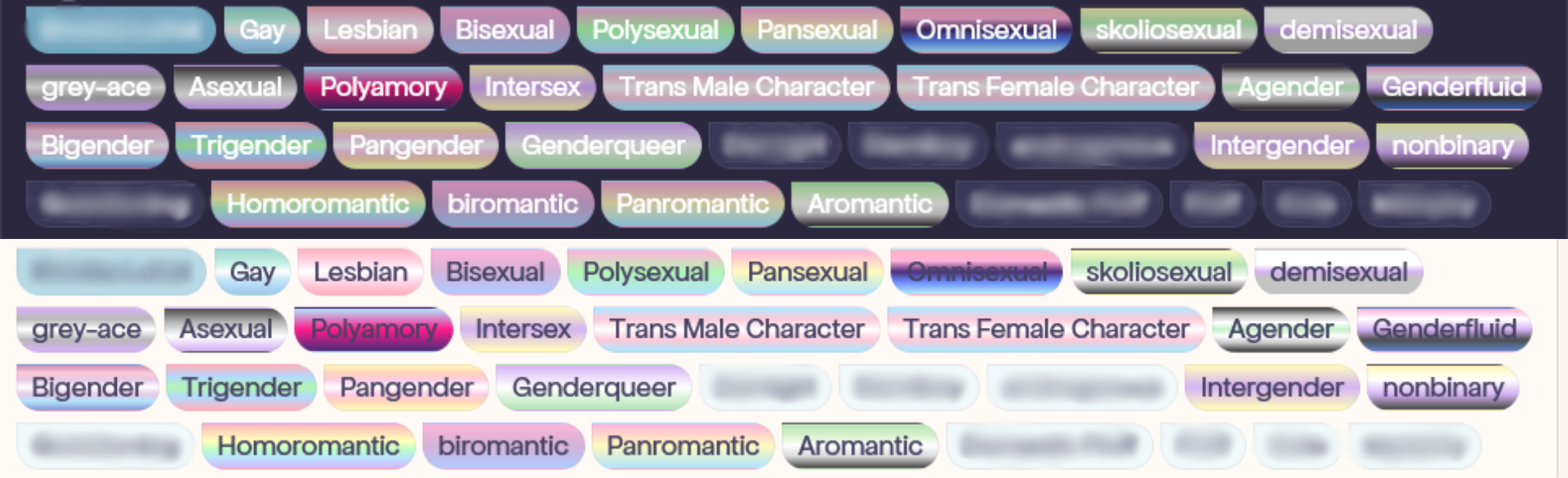 LGBTQ+ Color-Coded Tags preview