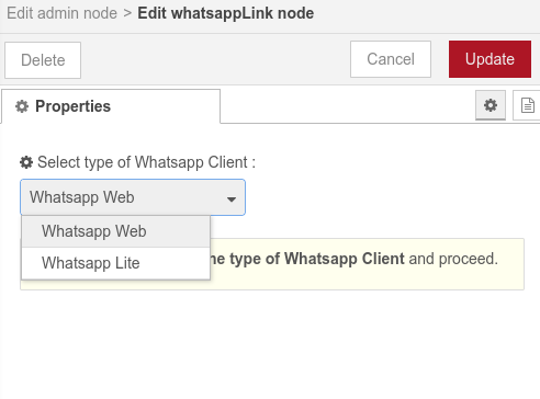 Node Red and WhatsApp - Third party integrations - Home Assistant Community