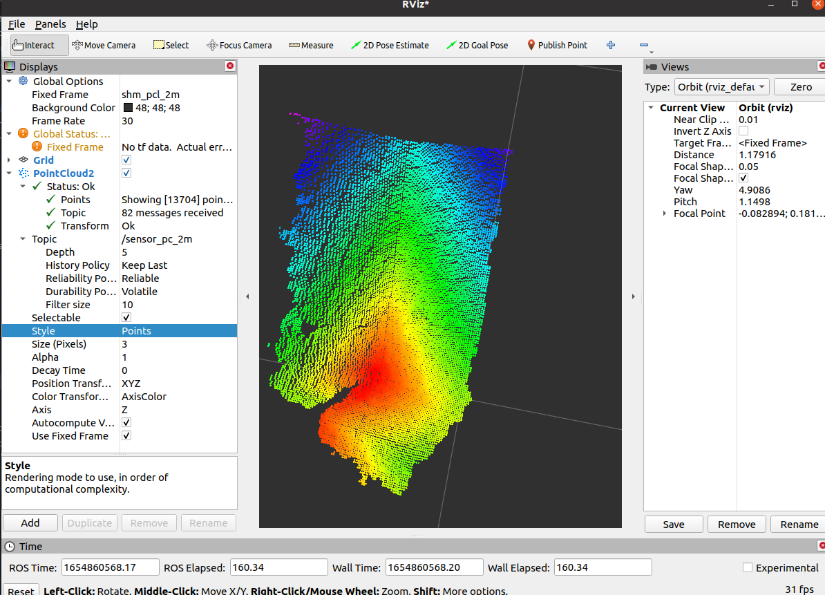 rviz2_pcl