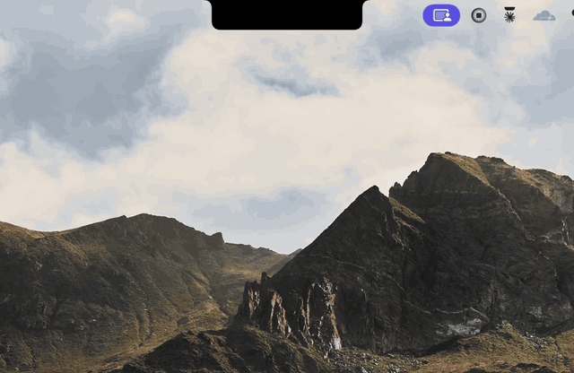 ClaudeNotch demo, approving Claude Code permissions from the notch