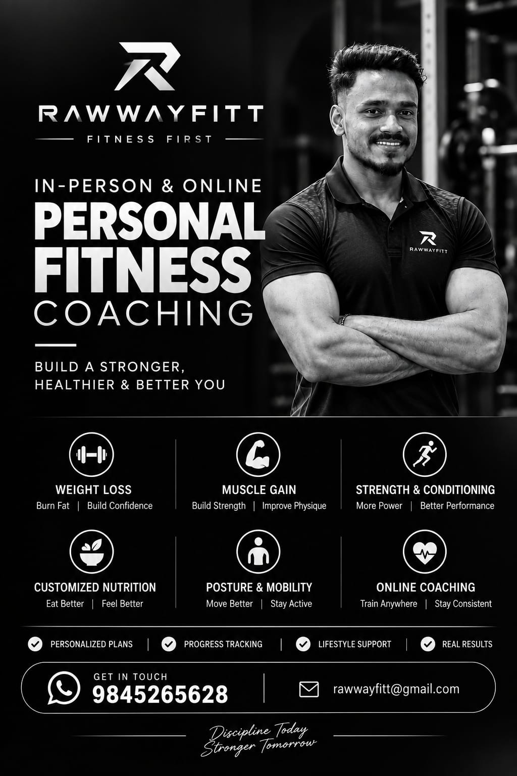 Rakesh H V fitness training