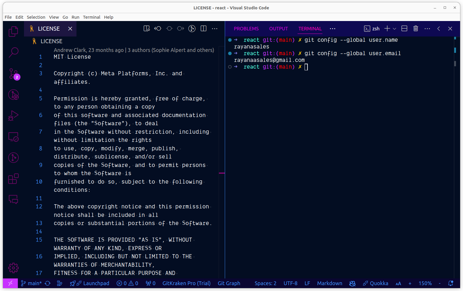 Moontallica Theme Dark Theme Screenshot Terminal Preview for Visual Studio Code