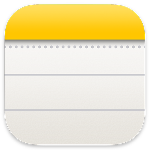 Apple Notes icon