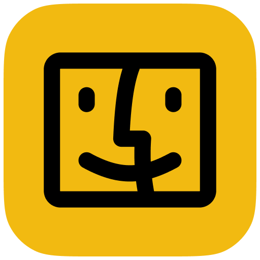 Finder File Actions icon