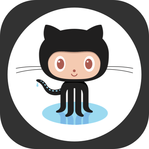 GitHub Commits Menu icon