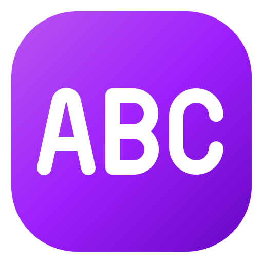 Large Type icon