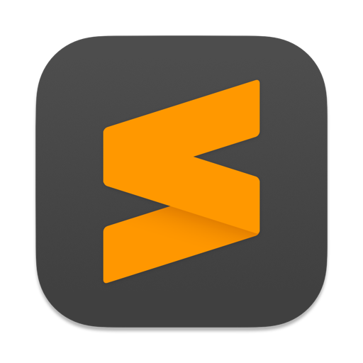 Open in Sublime Text icon