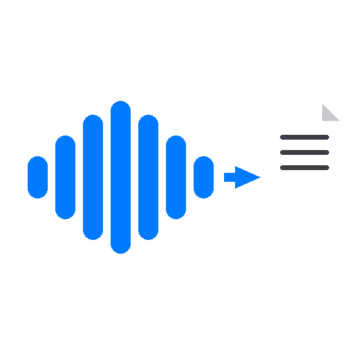 Transcribe Audio icon