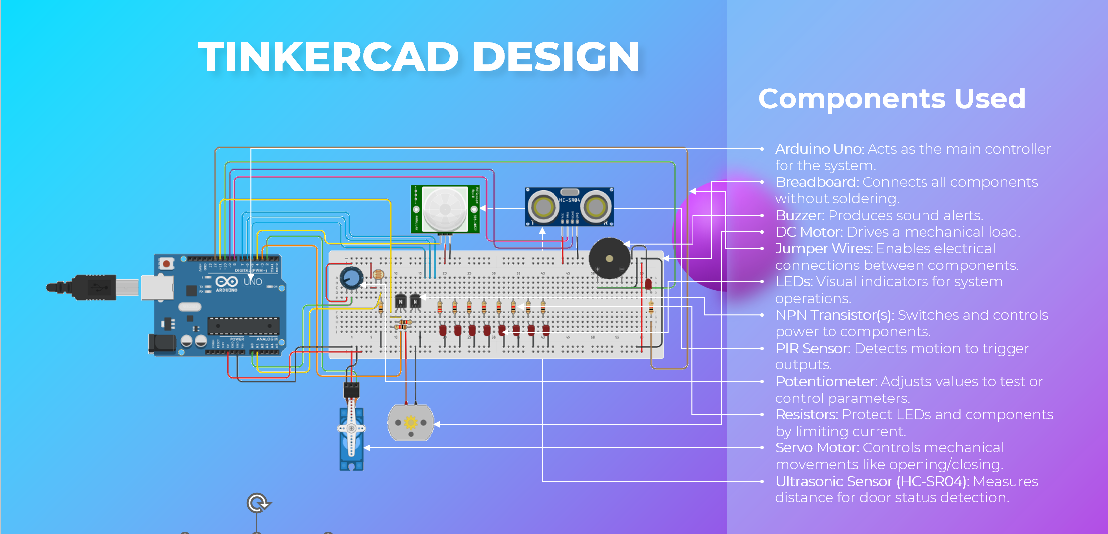 Tinkercad circuit