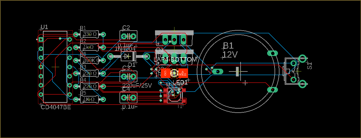 Early board layout