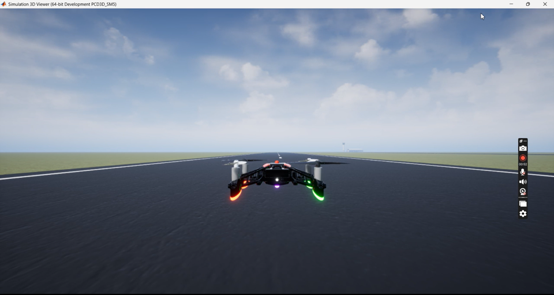 3D flight simulation