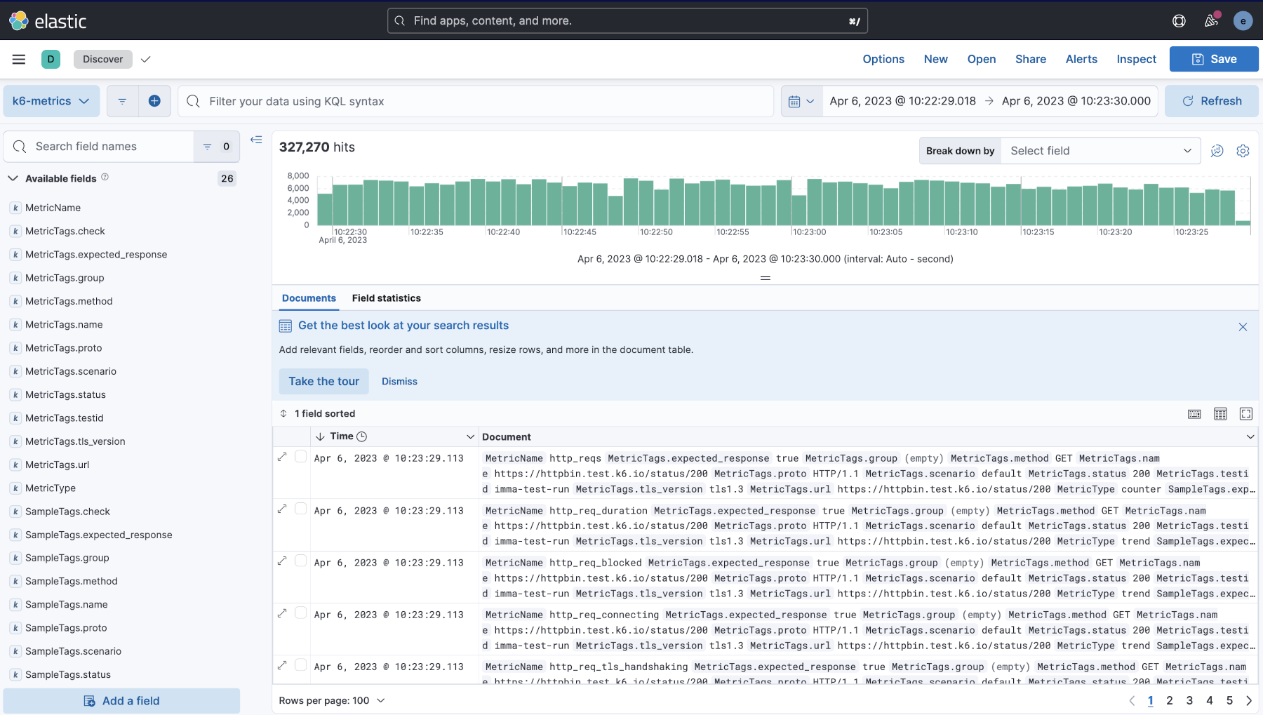 Kibana Discover