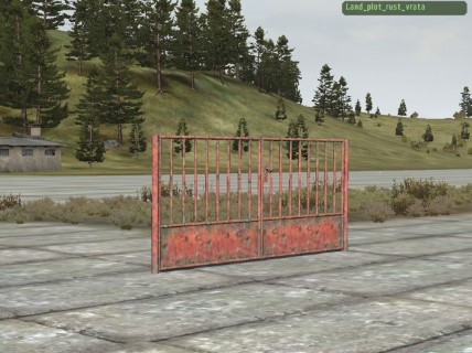 Land_plot_rust_vrata