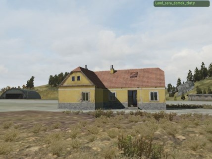 Land_sara_domek_zluty
