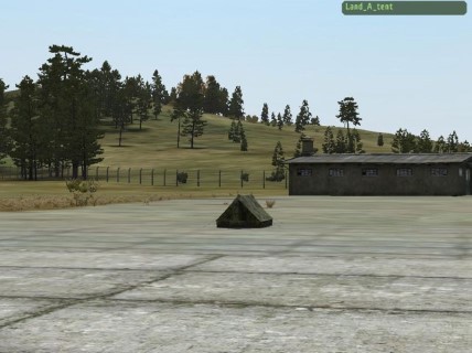 Land_A_tent