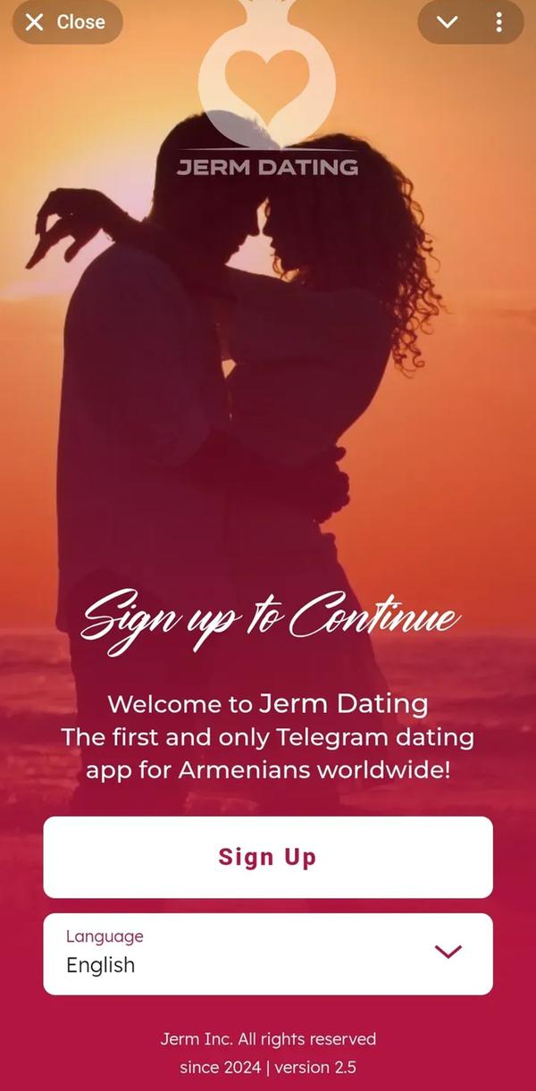 Примеры анкет в армянском чате знакомств Jerm Dating