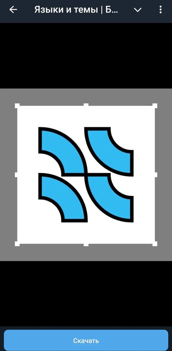 Результат применения цветовой палитры к интерфейсу Telegram