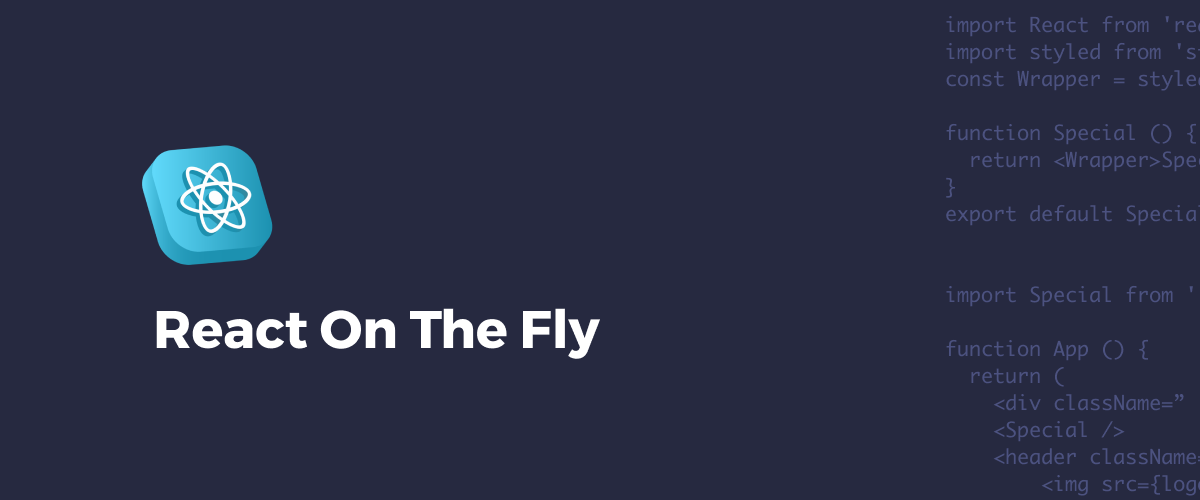 Cover React On The Fly