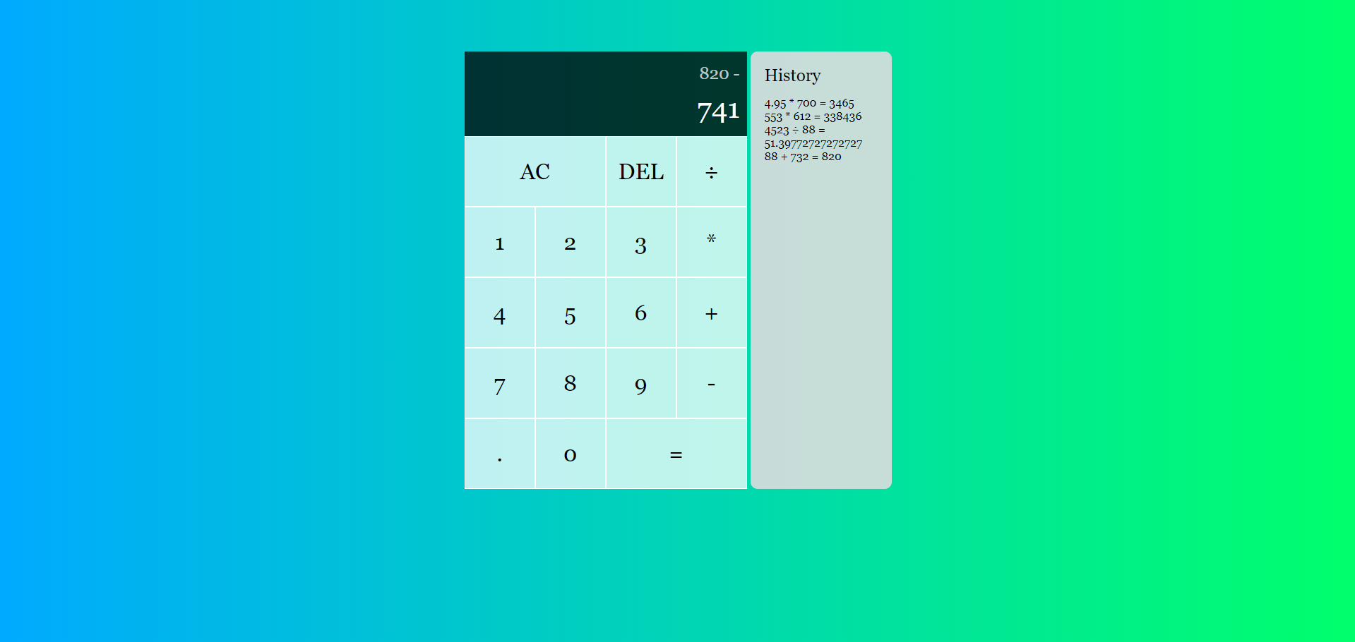 Calculator App