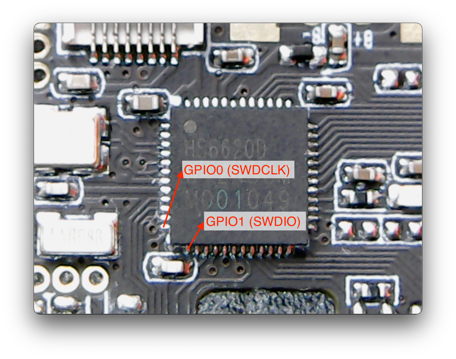 SWD SoC connections