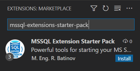 Extension Search