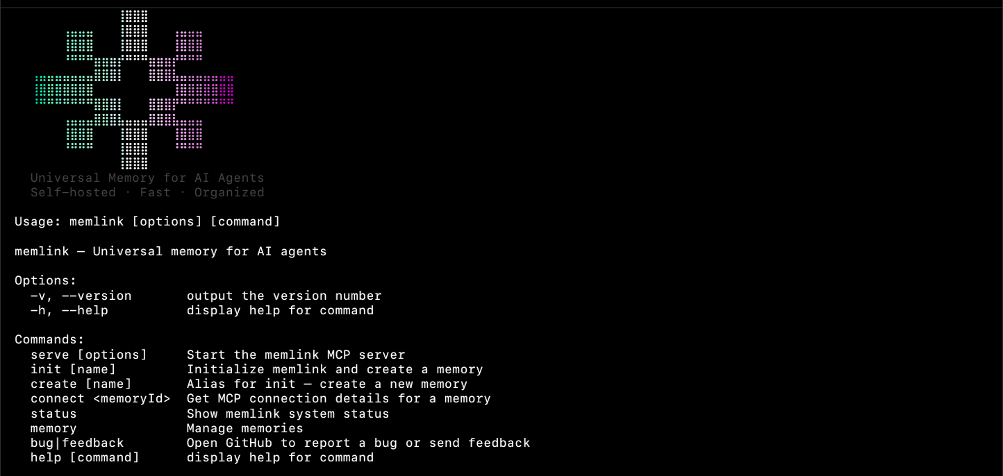Memlink Terminal Preview