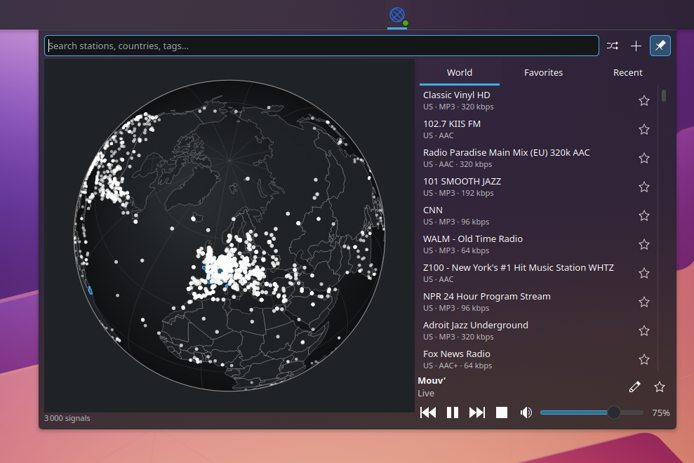 RadioGlobe