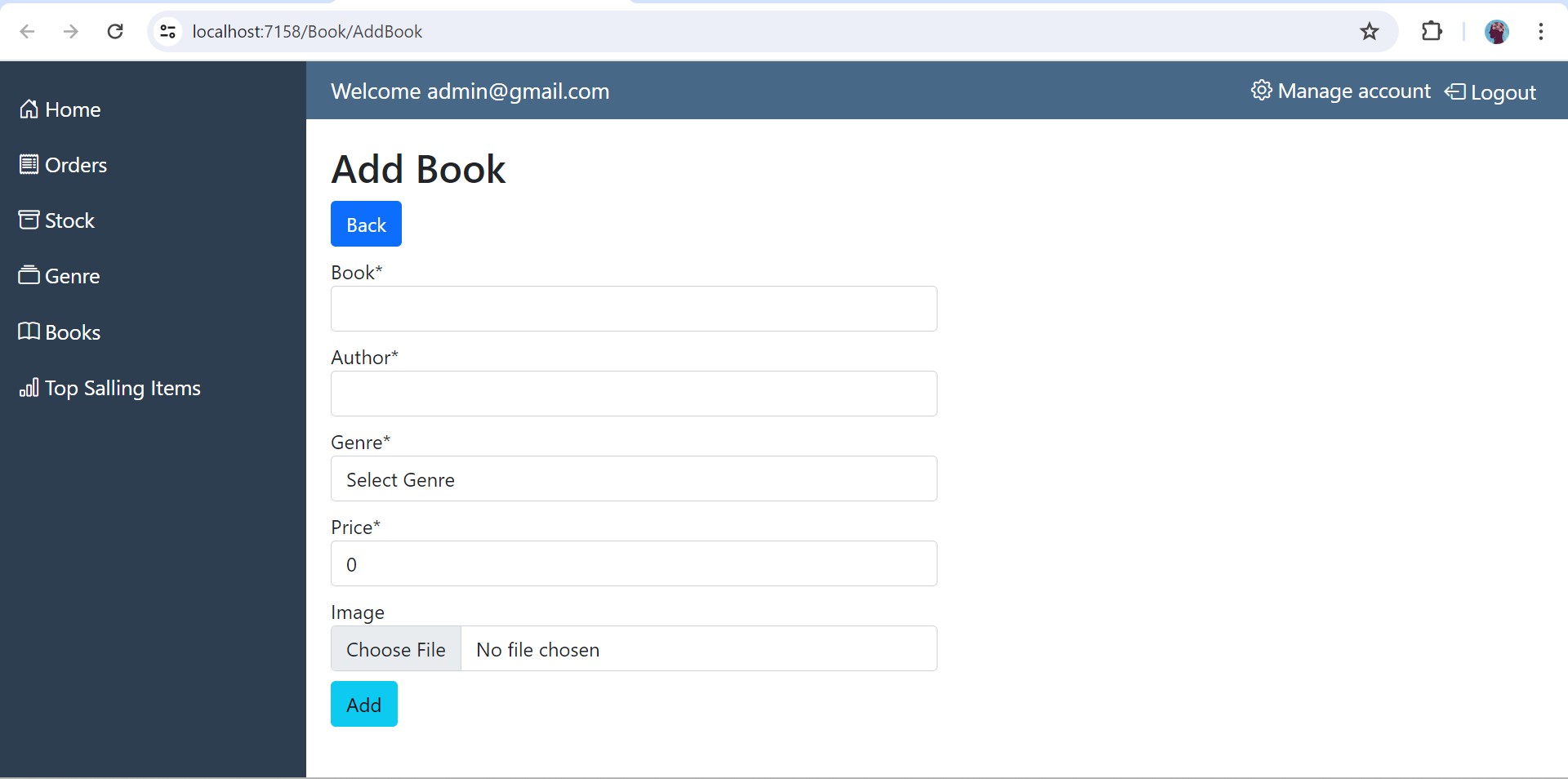 Add Book