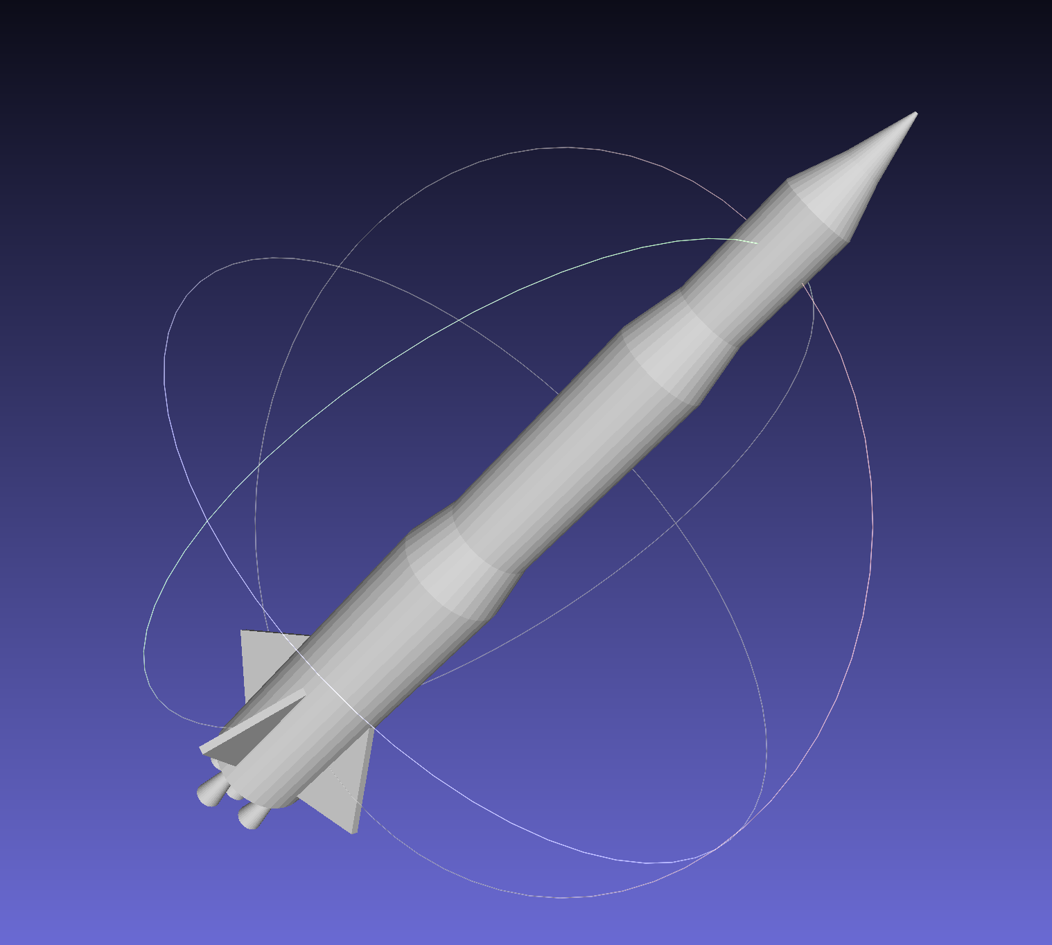 **yapCAD** rocket example