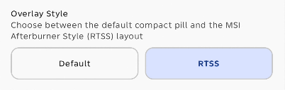 Overlay Style Setting