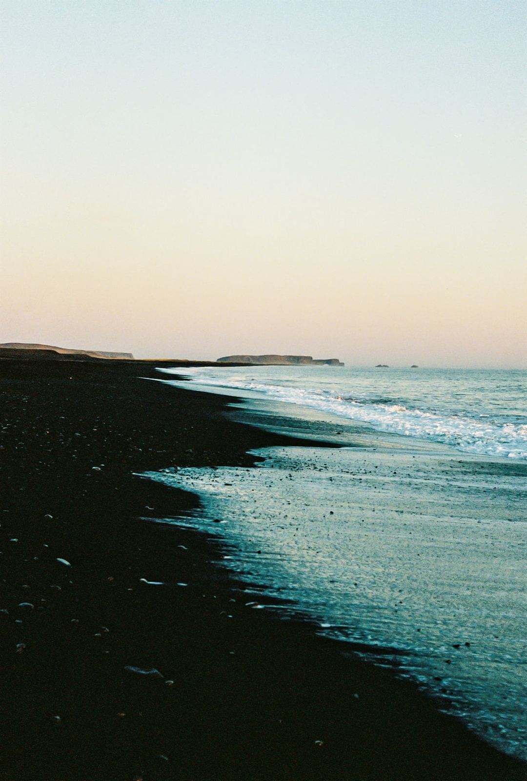 Rippled orange sand dune