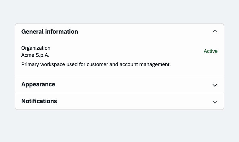 Animated preview of the UI5X Accordion control