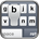 Icono de iPhone Classic Keyboard