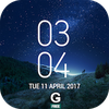 Icono de Galaxy S8 Plus Digital Clock Widget