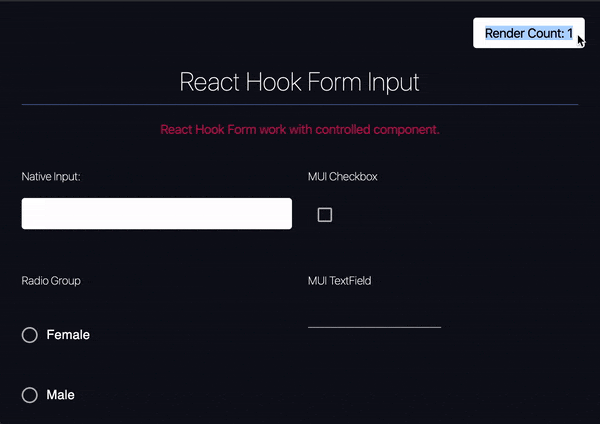 React Hook Form video - React custom hook for form validation