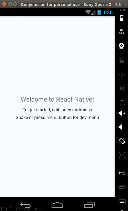 ReactNativeUbuntu