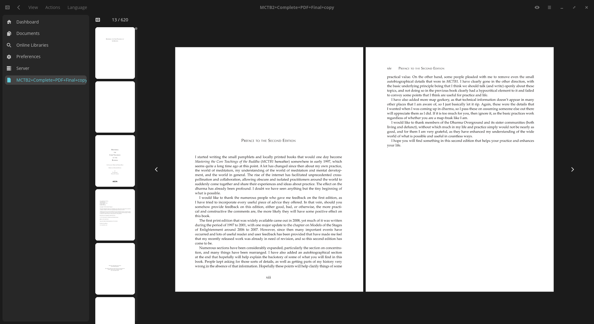Built-in PDF reader