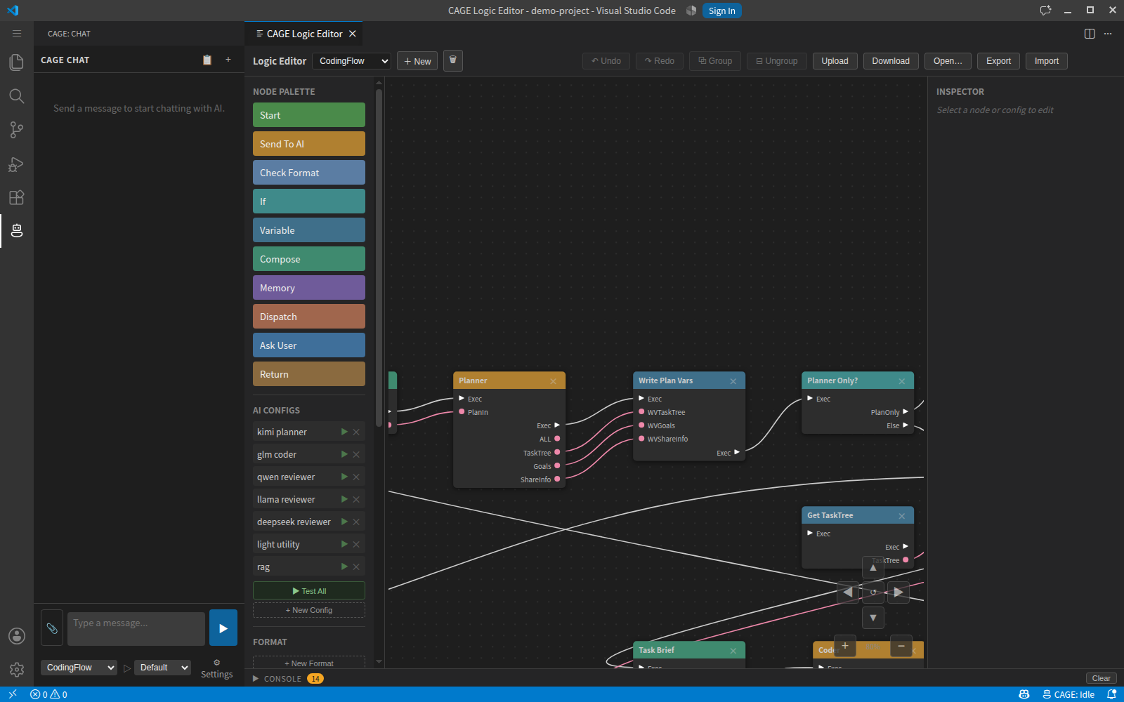 The Logic Editor
