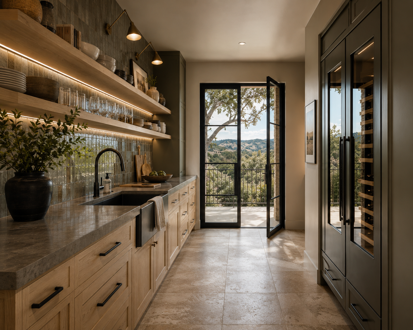 Luxury butler's pantry — Tayton Remodeling Austin TX