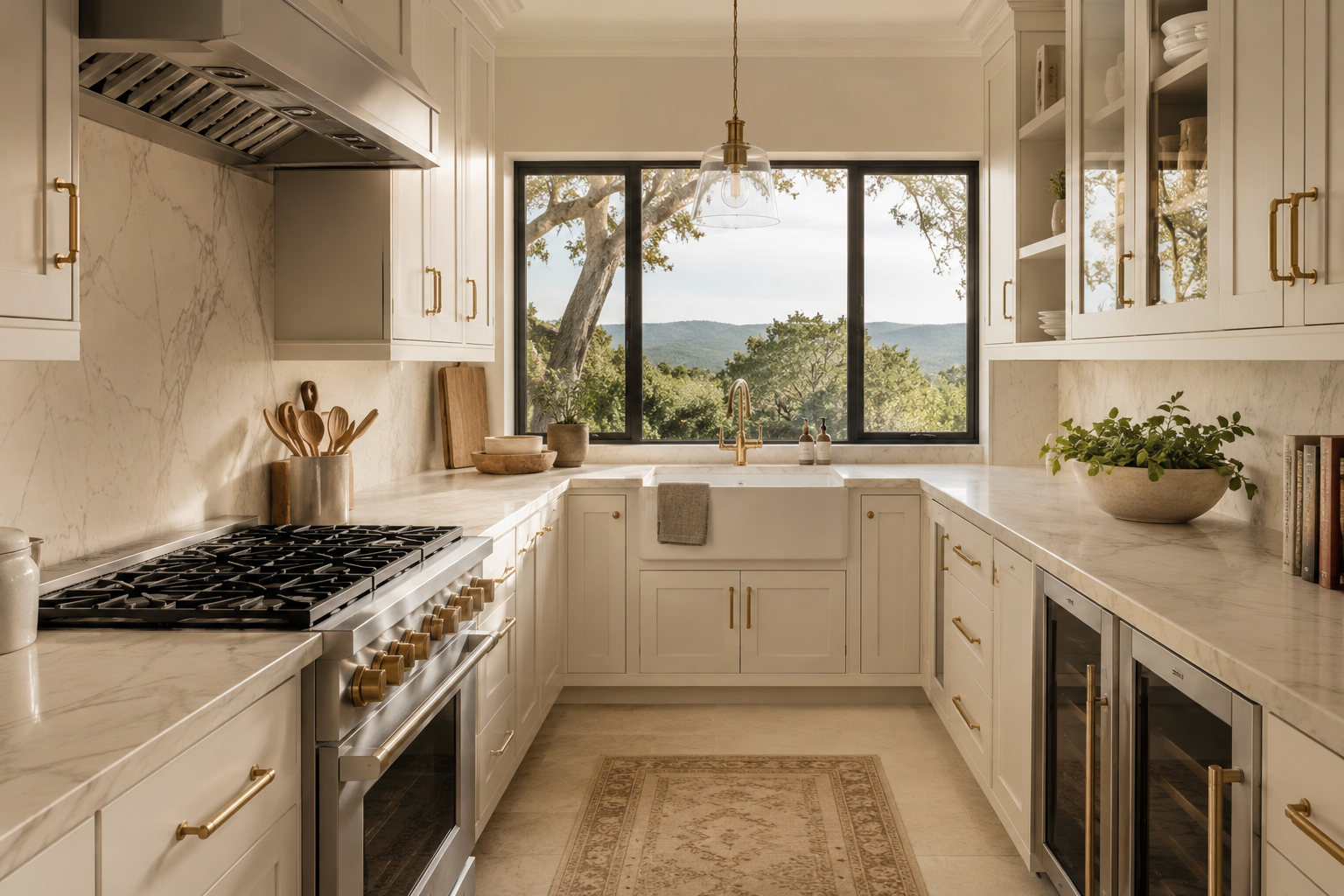 Westlake Hills scullery kitchen — Tayton Remodeling Austin TX