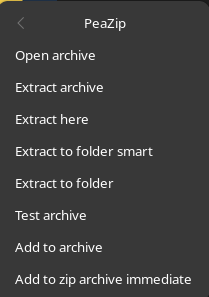 Context Menu