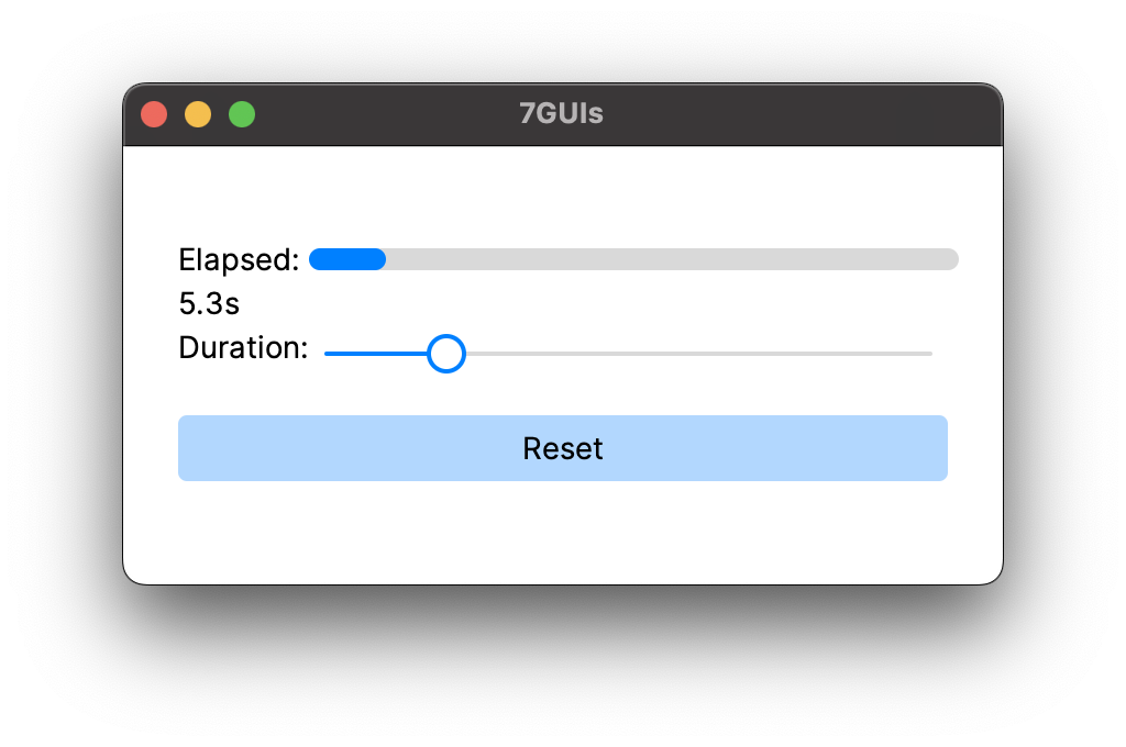 Screenshot of GUI 4: Timer