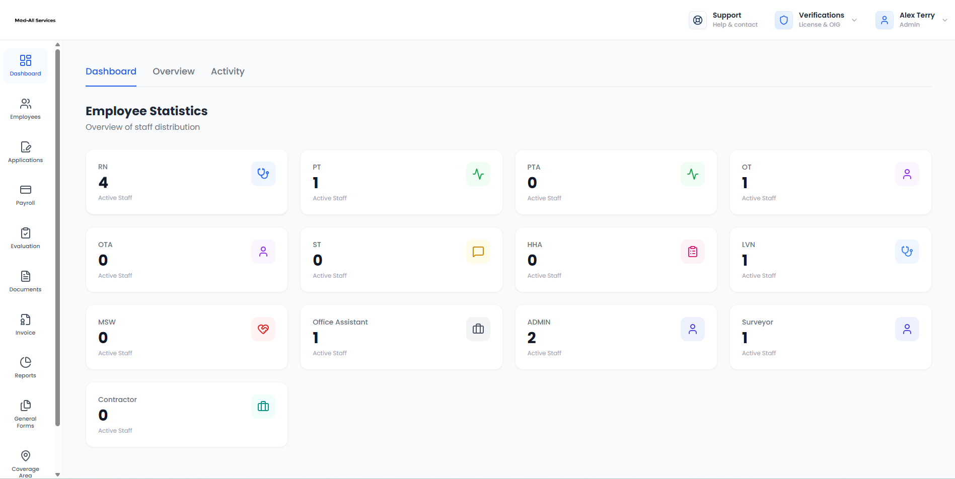 Healthcare HRMS Platform
