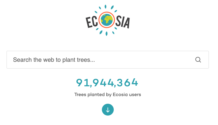 ecosia website