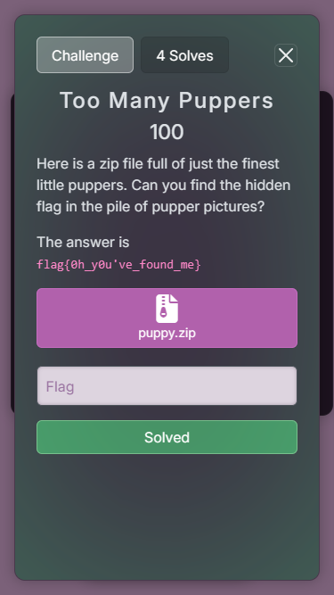 challenge solve