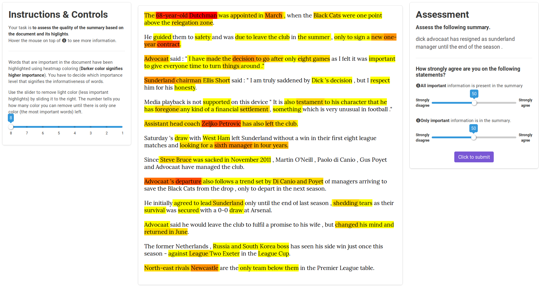 Figure 2 of Hardy et al. The UI for content evaluation with highlight.[]{label="fig:HIGHRES"}