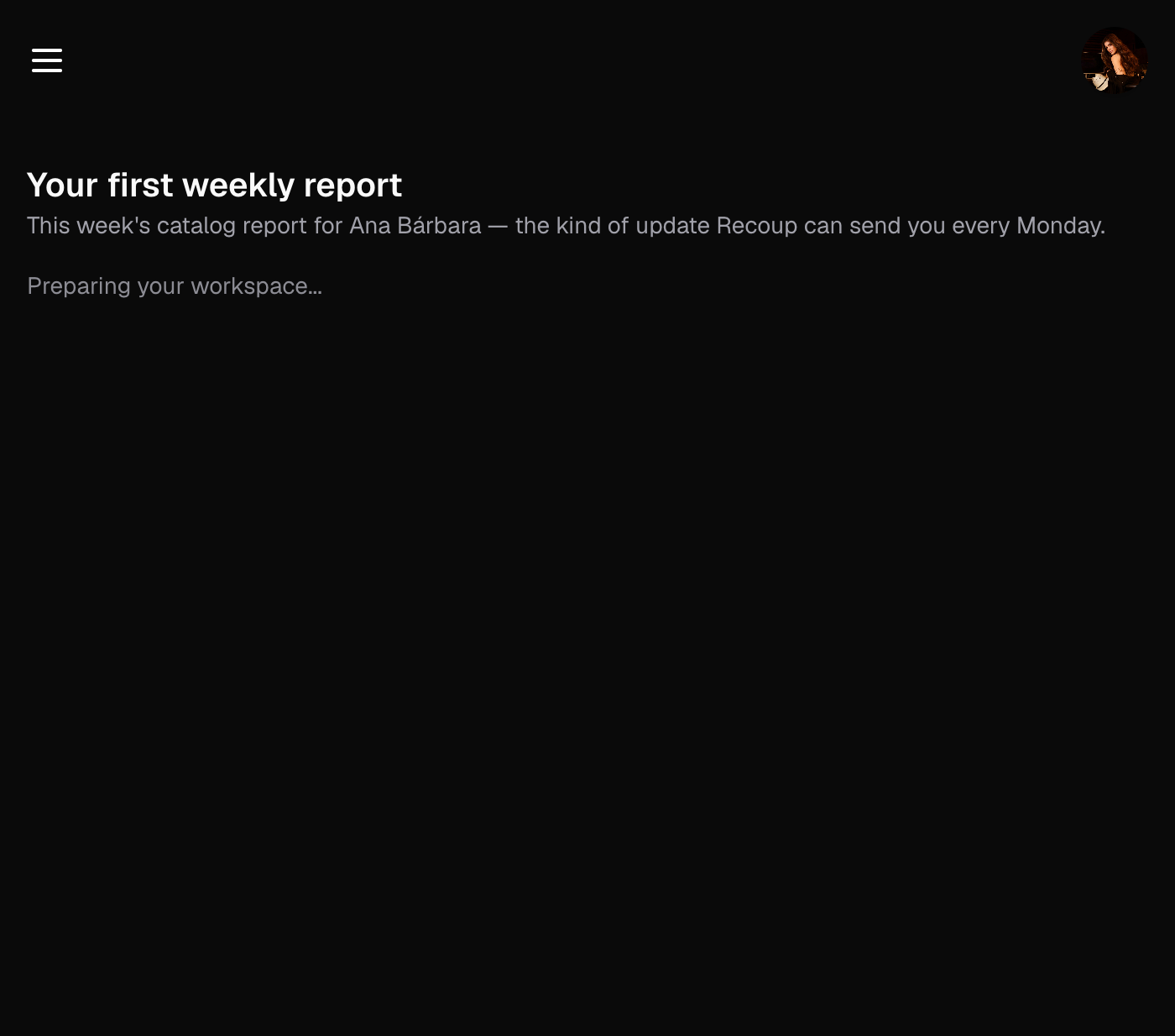onboarded account, /onboarding/first-task lands on a populated /setup/tasks